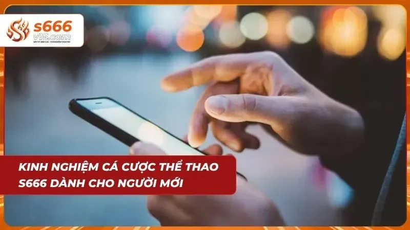 Kinh nghiệm cá cược thể thao S666 dành cho người mới